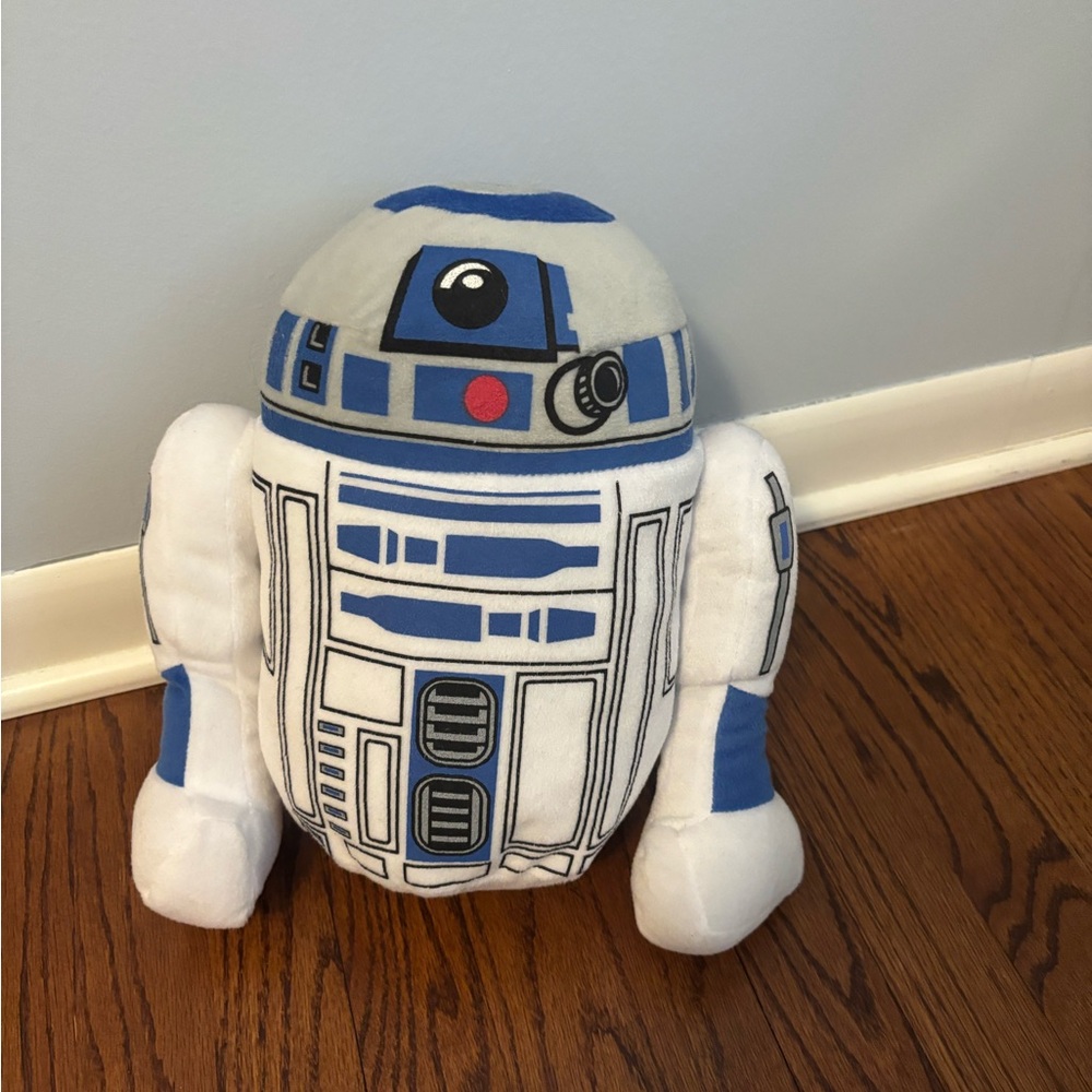 Star Wars R2-D2 Plush Backpack - White & Blue